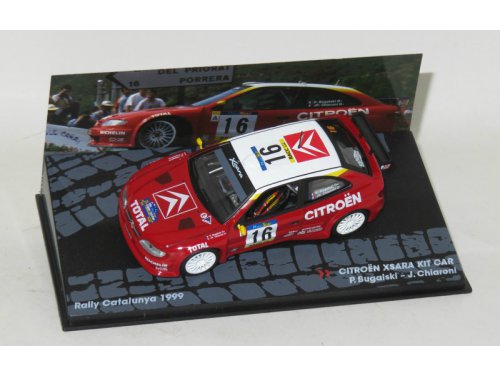 citroen xsara kit-car №16 rally catalunya (p.bugalski - j.chiaroni) AR54 Модель 1:43