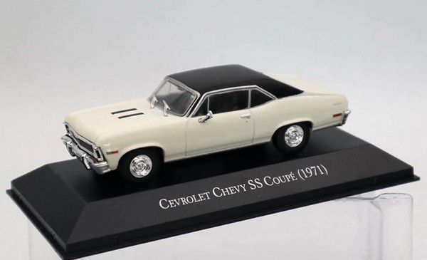 Модель 1:43 Chevrolet Chevy SS Coupe (Argentina) - white/black