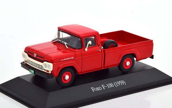 ford f-100 pickup - red ARG42 Модель 1:43