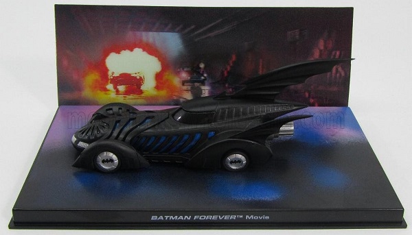BATMAN Batmobile - Batman Forever Movie 1995, Matt Black BAT004 Модель 1:43