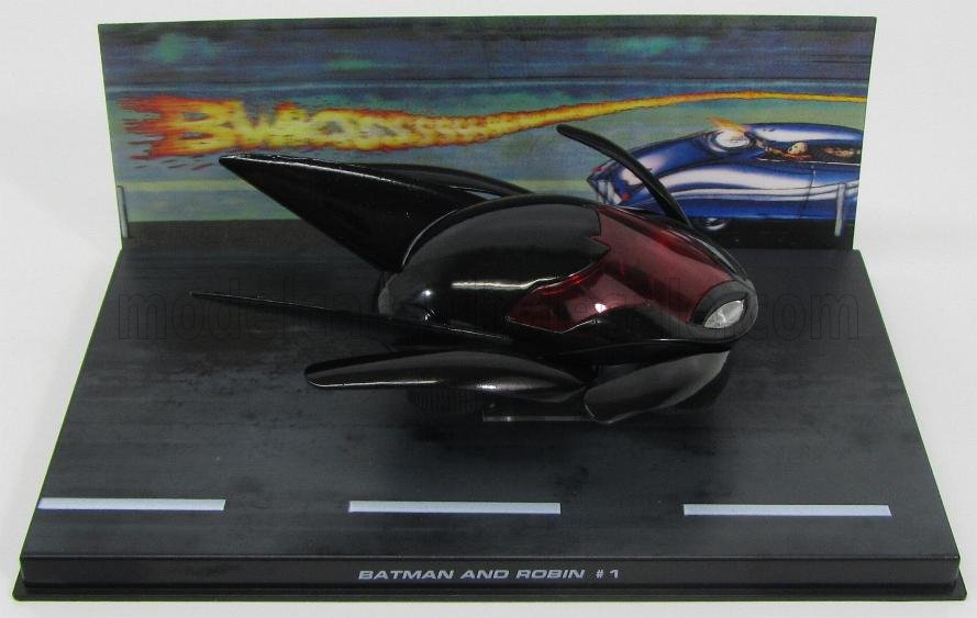 BATMAN Batmobile - Batman And Robin Movie 1 2009, Black Met BAT015 Модель 1:43