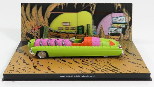 Модель 1:43 BATMAN Uomo Falena - Mothman Car 63, Light Green Pink