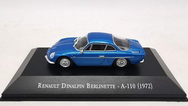 Модель 1:43 Renault (Brazil) Dinalpin Berlinette A110 - blue