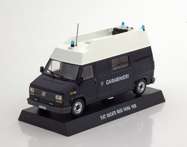 fiat ducato maxi 1,8 minibus «faina» «carabinieri» - blue/white CC039 Модель 1:43
