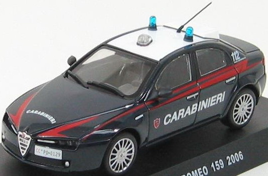 alfa romeo 159 «carabinieri» C044 Модель 1:43