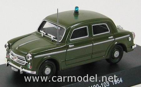 Модель 1:43 FIAT 1100-103 «Carabinieri»
