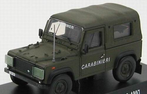 land rover defender 90 telonato «carabinieri» C087 Модель 1:43