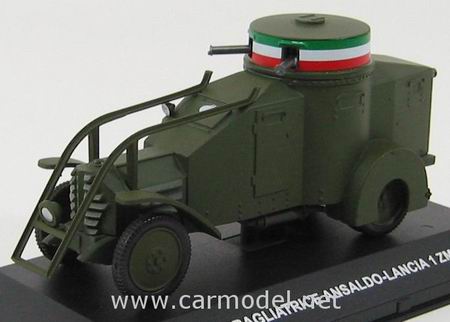 lancia ansaldo 1 zm automitragliatrice «carabinieri» - military green CC030 Модель 1:43