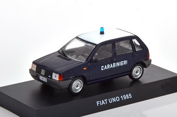 fiat uno 65 «carabinieri» - blue/white CC041 Модель 1:43