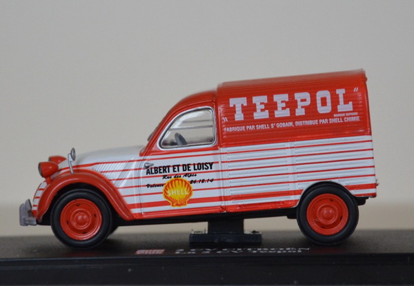 Модель 1:43 Citroen 2CV Van Camionnette «TEEPOL» (publicitaire)