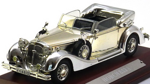 Модель 1:43 Horch 853 A Cabrio - chrome