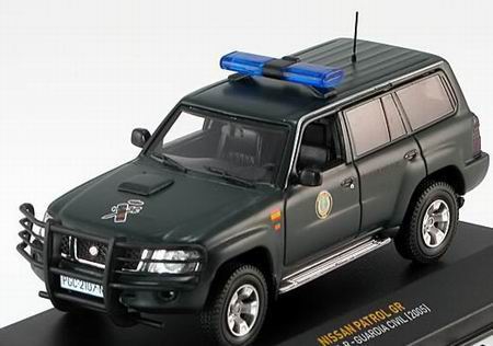 Модель 1:43 Nissan Patrol GR 3.0Di Turbo «Guardia Civil - G.A.R»