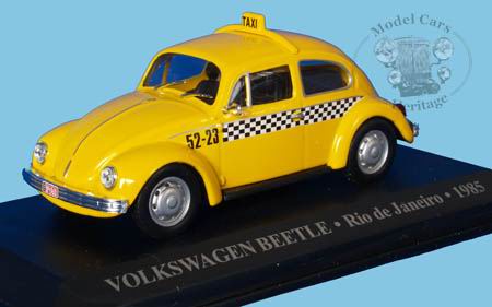 Модель 1:43 Volkswagen Beetle Taxi RIO DE JANEIRO