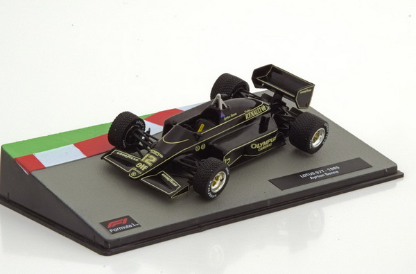 Модель 1:43 Lotus Renault 97T №12 «Olympus» (Ayrton Senna) (Altaya F1 Collection)