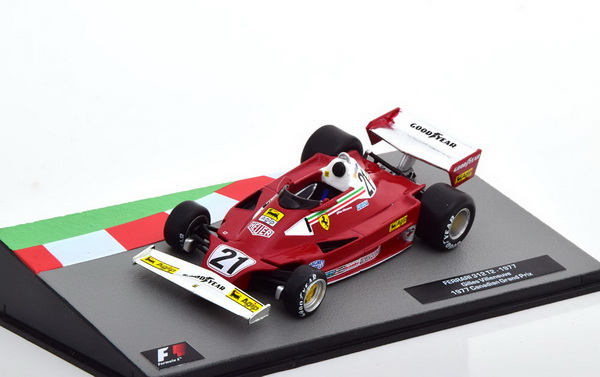 Модель 1:43 Ferrari 312 T2 №21 GP Canada (Villeneuve) (Altaya F1 Collection)