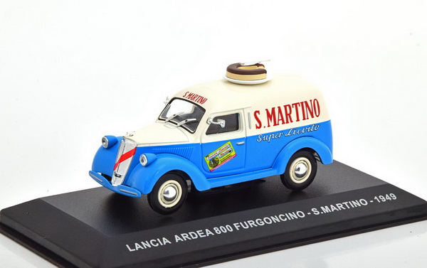 Модель 1:43 Lancia Ardea 800 Furgone «S.Martino» - blue/white