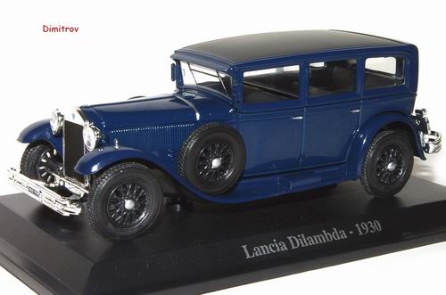 lancia dilambda - blue LANC029 Модель 1:43