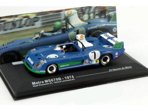 Модель 1:43 Matra MS670B №7 Winner Le Mans (Henri-Jacques William Pescarolo - Gérard Larrousse)