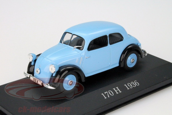 Модель 1:43 Mercedes-Benz 170 H - blue/black