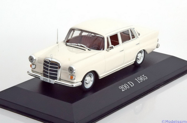Модель 1:43 Mercedes-Benz 200 D (W110) - white