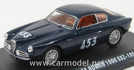 Модель 1:43 Alfa Romeo 1900SSZ №453 Mille Miglia - rota blue