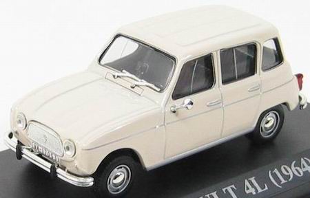 Модель 1:43 Renault 4L - white