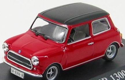 mini cooper 1300 - red/black NQC013 Модель 1:43
