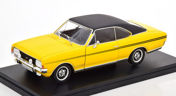 Модель 1:24 Opel Commodore A GS/E Coupe - yellow/black roof