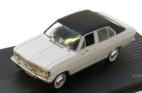 Модель 1:43 Opel Olympia A - white/black roof