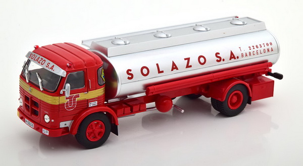 Модель 1:43 Pegaso 1065L Europa «Solazo S.A.» - red/silver