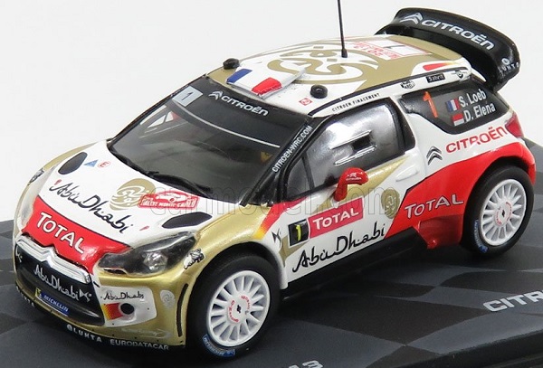 Модель 1:43 Citroen DS3 WRC №1 