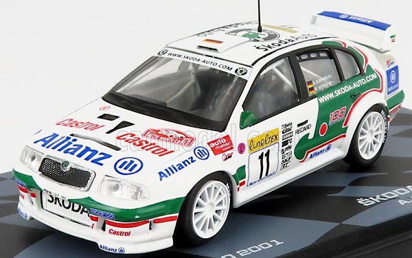 Модель 1:43 SKODA - OCTAVIA WRC N 11 RALLY MONTECARLO 2001 A.SCHWARZ - M.HIEMER