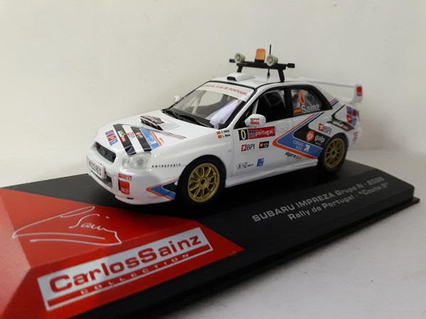 Модель 1:43 Subaru Impreza WRX ¹0 Rally Portugal (Carlos Sainz - L.Moya)