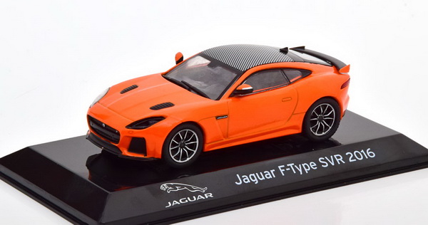 Модель 1:43 Jaguar F-Type SVR - orange