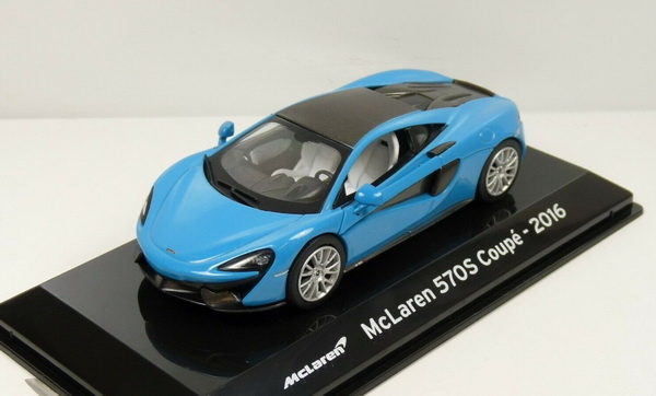 Модель 1:43 McLaren 570S Coupe - blue/black