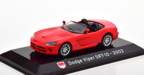 Dodge Viper SRT-10 Cabrio - red SC-46 Модель 1:43