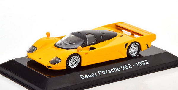 Porsche 962 Dauer Street - yellow SUP061 Модель 1:43