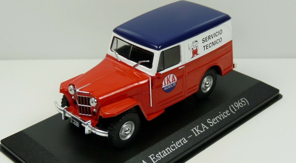 IKA Estanciera Van IKA Service 1965 - серия «Vehículos-Inolvidables-De-Reparto-Y-Servicio» SER10 Модель 1:43