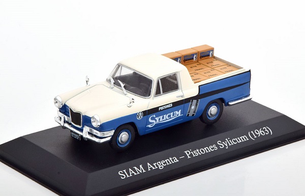 SIAM Argenta Pistones Sylicum 1963 SER29 Модель 1:43