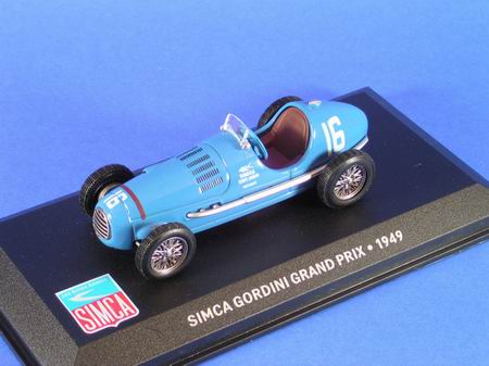 Модель 1:43 Simca Gordini №16 Grand Prix (Maurice Bienvenu Jean Paul «Le Petoulet» Trintignant)