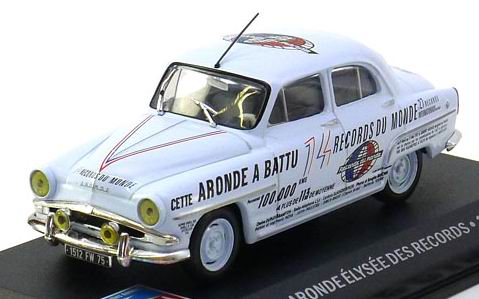 Модель 1:43 Simca Aronde Elysee DES RECORDS 100.000km