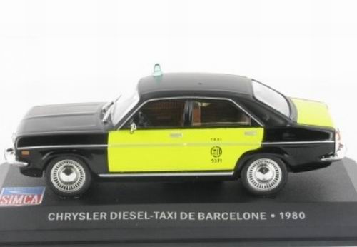simca chrysler diesel taxi barcelone SIMCA090 Модель 1:43