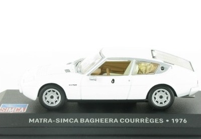 matra-simca bagheera courreges SIMCA091 Модель 1:43