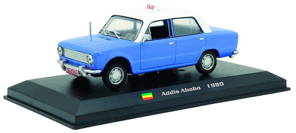 Модель 1:43 2101 Taxi Addis Ababa - blue/white