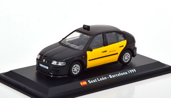 Модель 1:43 Seat Leon Taxi Barcelona 1999