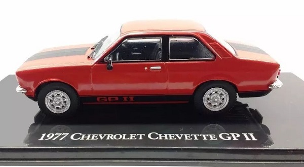 Модель 1:43 Chevrolet Chevette GP II - red/black