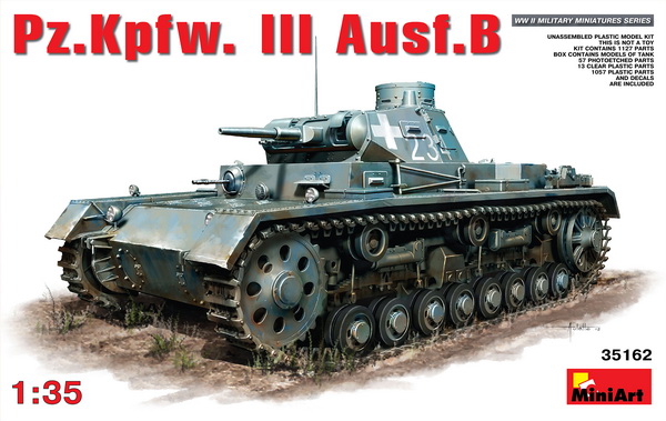 Танк pz.kpfw.iii ausf.b MA35162 Модель 1 35