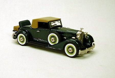 Модель 1:43 Packard Twelve 1107 Dietrich (green) (L.E.50pcs)
