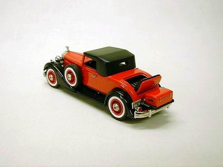 Модель 1:43 Packard Twelve 1107 Dietrich (Red Body Black Wings) (L.E.50pcs)