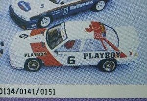 Модель 1:43 Holden Commodore «PlayBoy» Gr.A FRANCE KIT